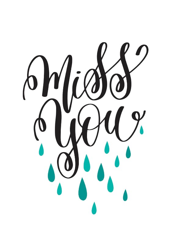 printable cards i miss you