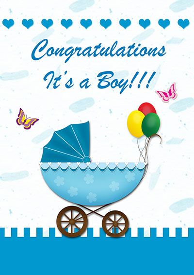 printable cards new baby