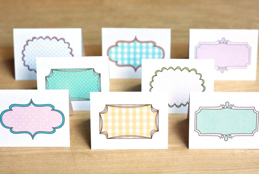 Free Printable Mini Cards - The Delightful Resource