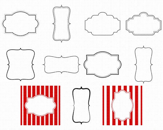 carnival game sign svg, circus blank banner svg, swirls border svg,  clipart, png, dxf logo, vector eps cut files for cricut and silhouette