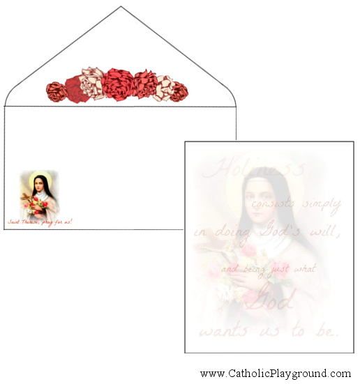 printable catholic stationery