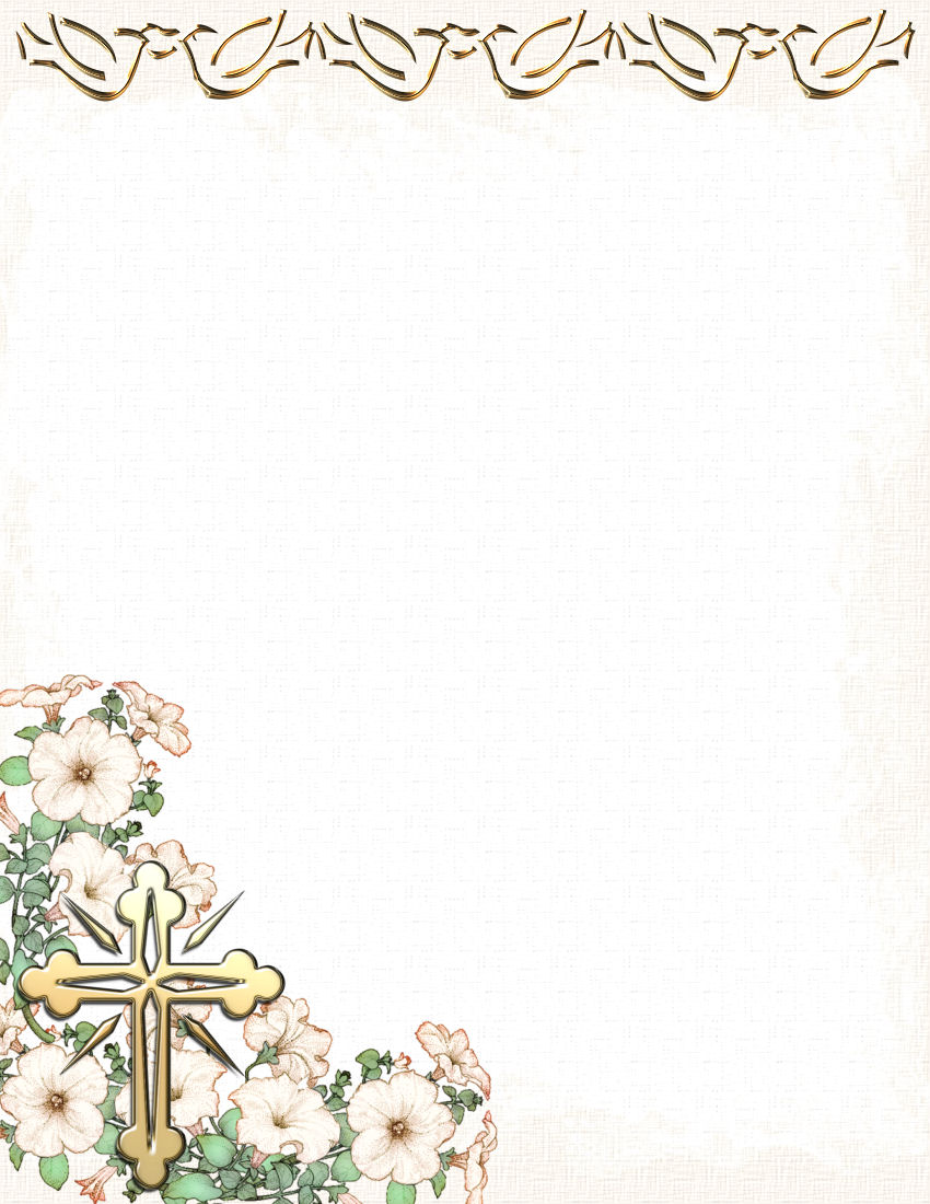 printable catholic stationery