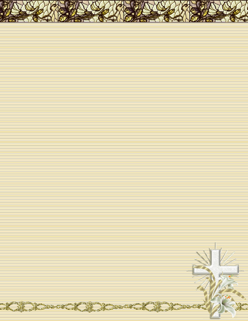 printable catholic stationery