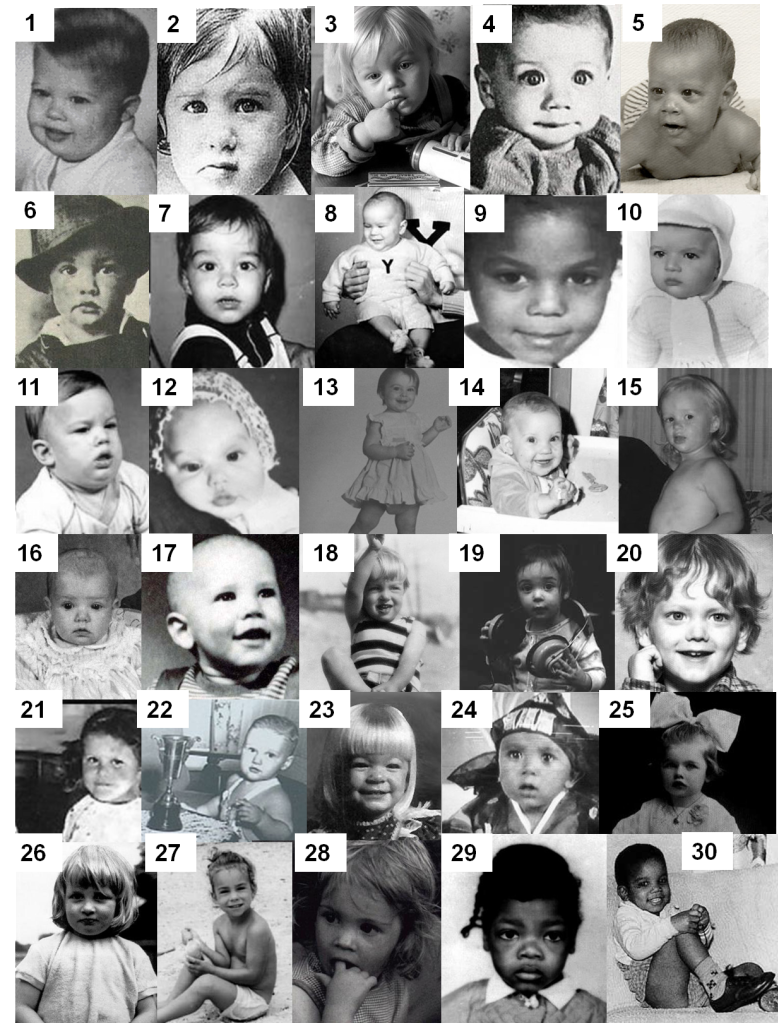 printable celebrity baby pictures quiz