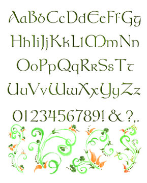 Celtic Fonts Images - Browse 5,851 Stock Photos, Vectors, and ...