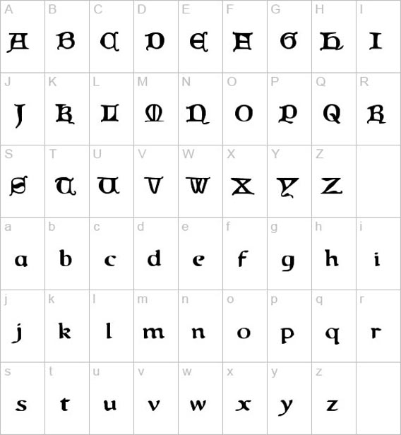 Free Celtic Fonts To Download (41 Examples)