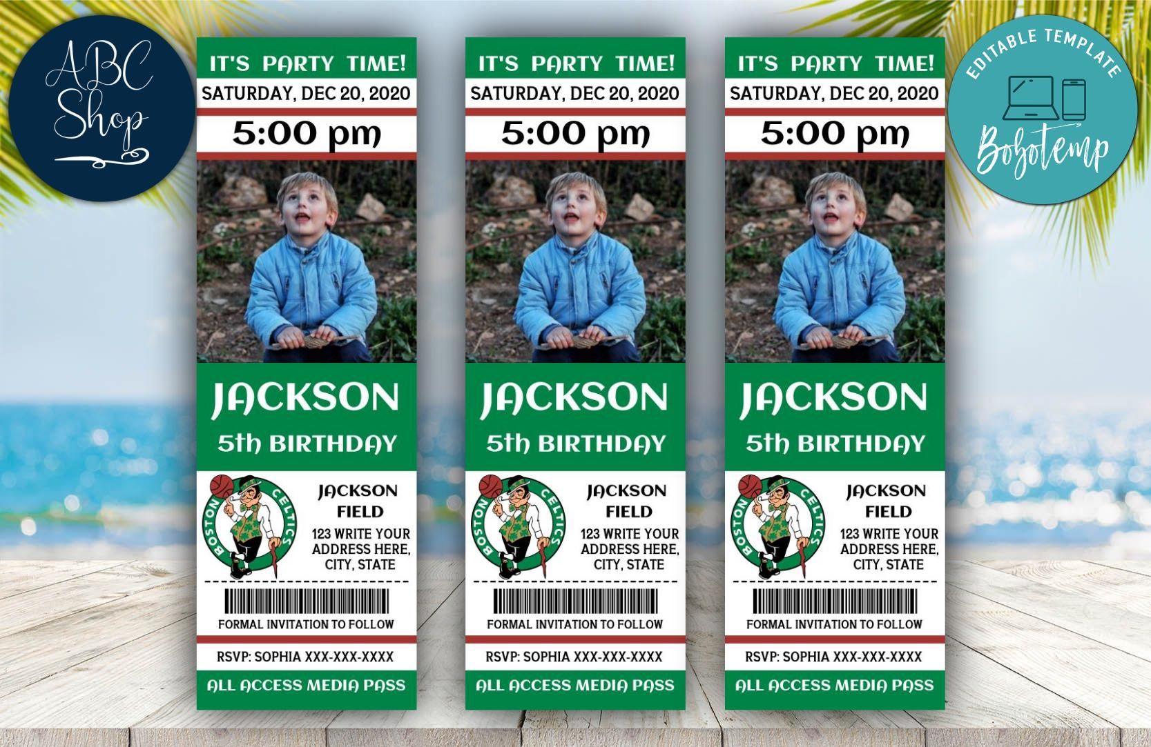 printable celtics tickets