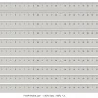printable centimeter ruler pdf