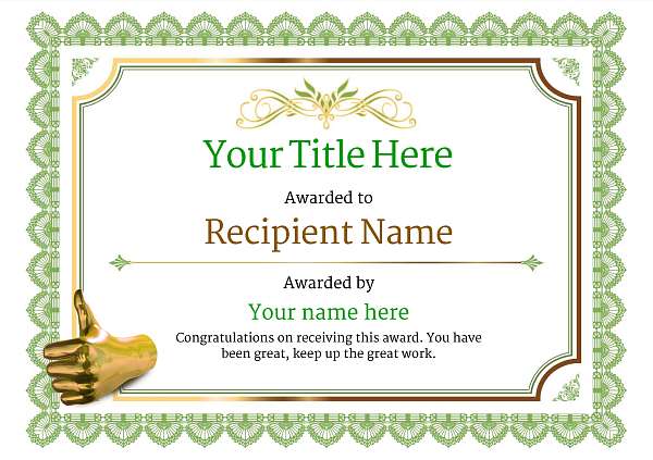 printable certificates dance