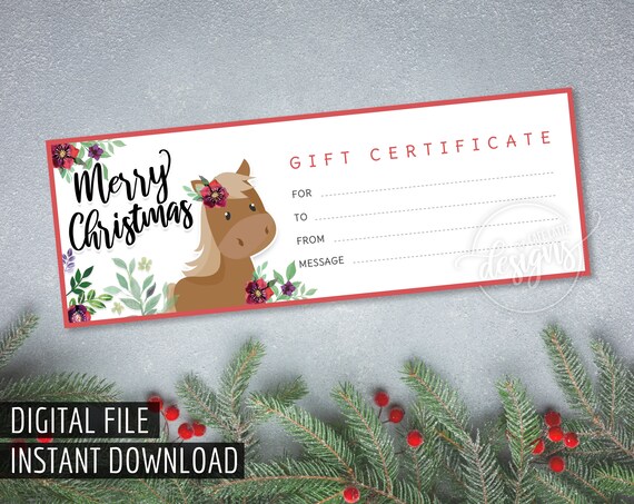 printable certificates for horse riding