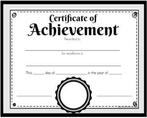 printable certificates for kids