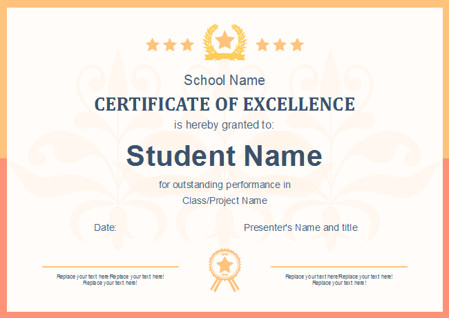 Free School Certificate Template