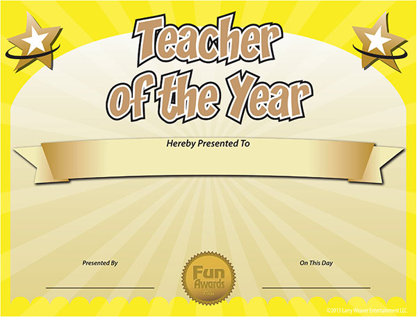 printable certificates for teachers best teacher awards