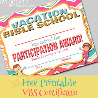 My Fashionable Designs: Free Printable: Vacation Bible School ...