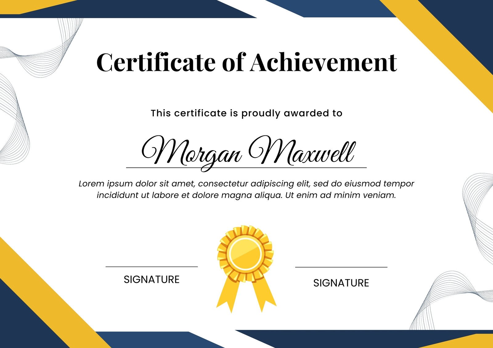 Free printable certificate templates you can customize 