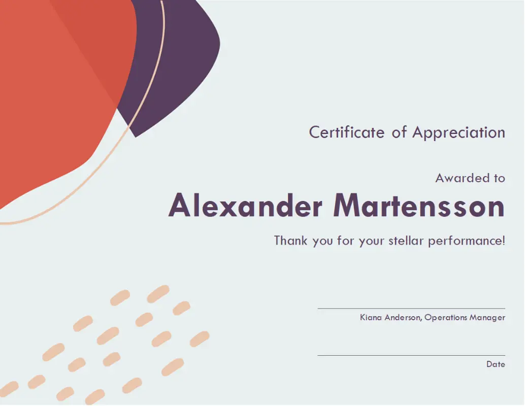 printable certificates microsoft word