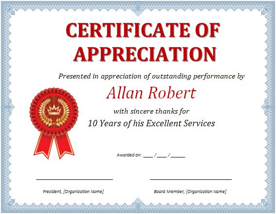 Certificates - Office with regard to Quality Microsoft Office ...