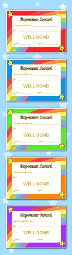 12 Free printable ideas | certificate templates, awards ...