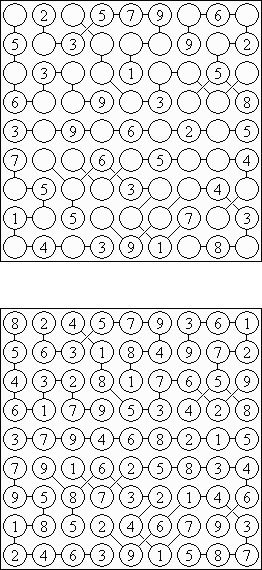printable chain sudoku puzzles