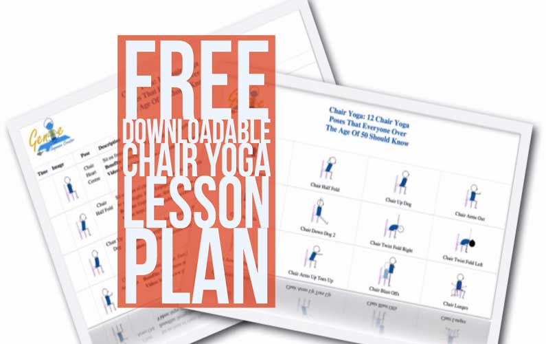 Free Chair Yoga For Seniors Lesson Plan | GeorgeWatts.org