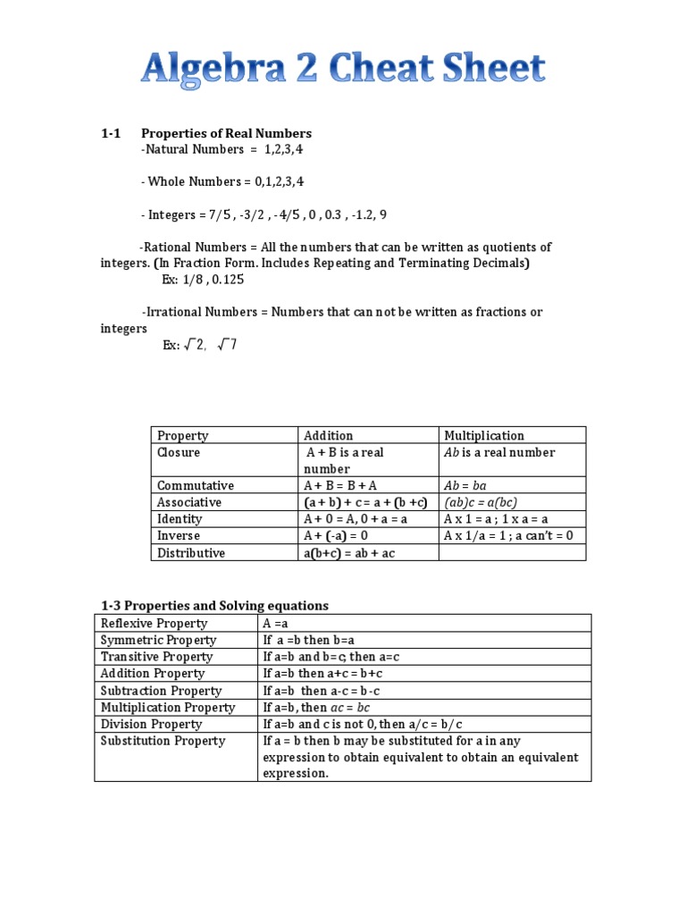 algebra-2-cheat-sheet-pdf-quadratic-equation-equations-worksheets-library