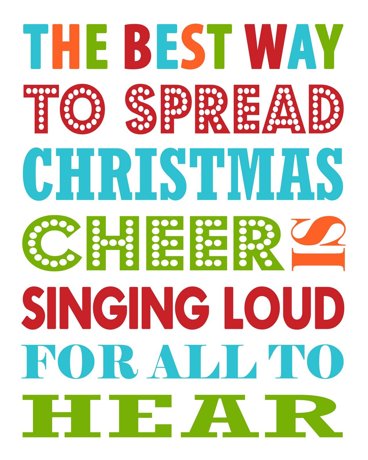 Printable Elf Quote Art Print - Printables 4 Mom