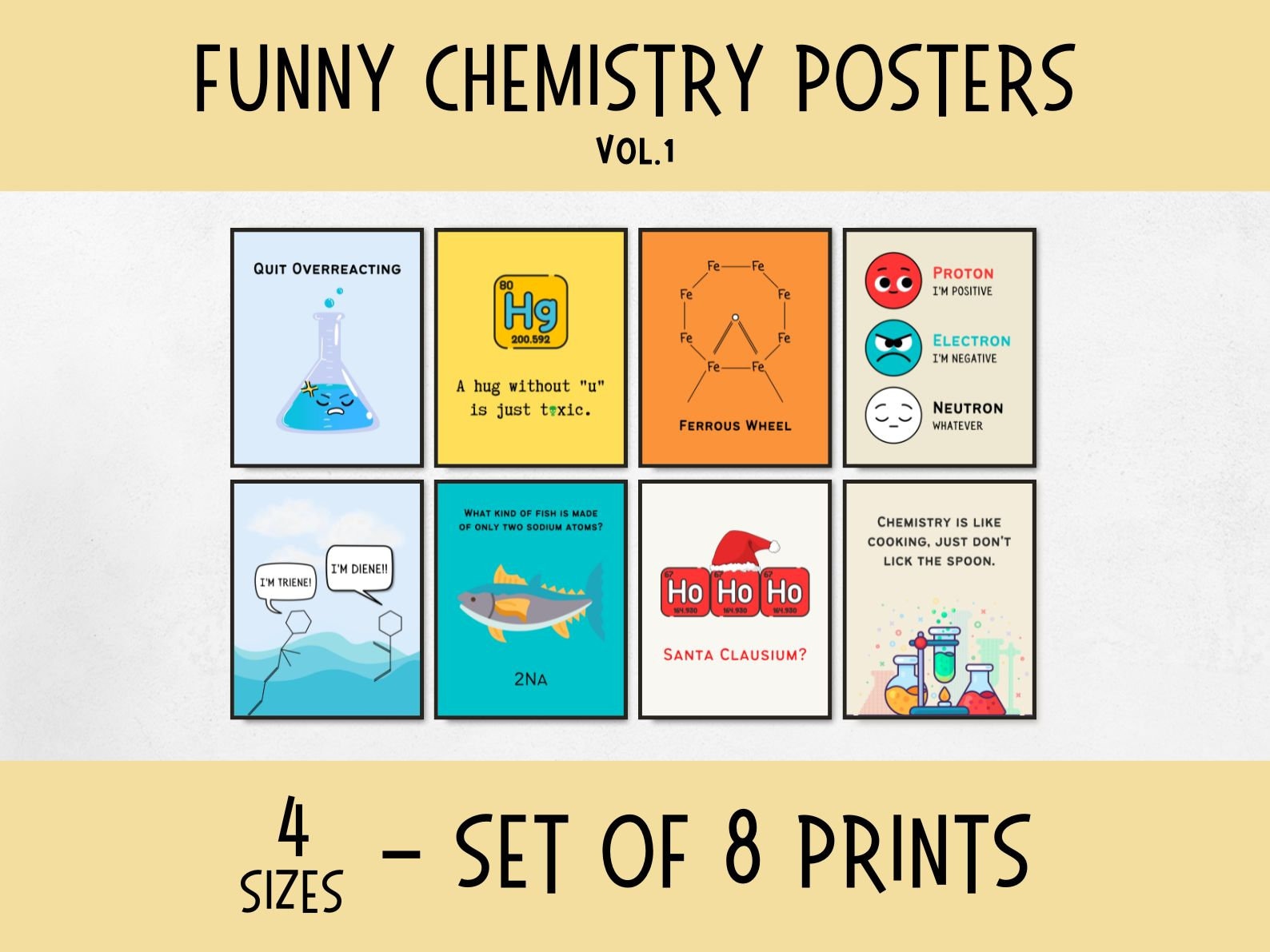 Chditb Chemical Science Art Print For Classroom Boho Funny...