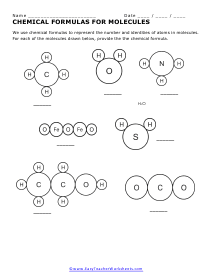 Chemistry Worksheets