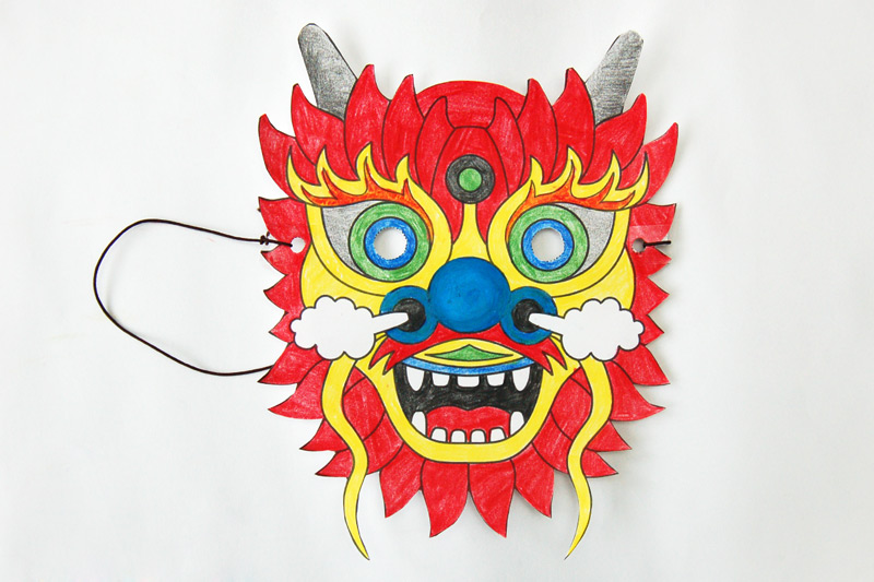 printable chinese animal masks