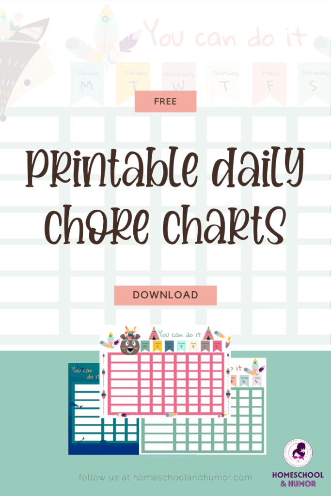 How To Use A Free Printable Daily Chore Chart To Manage Your Home
