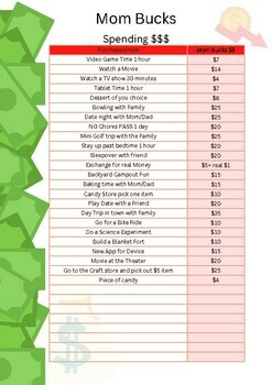 Free Printable Chore Charts for Kids | i should be mopping the floor