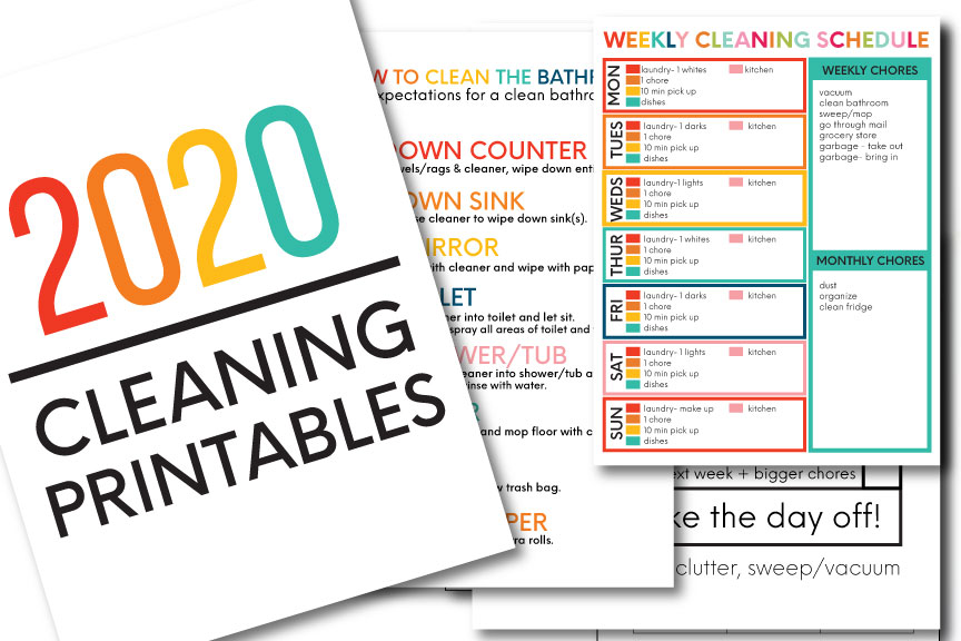 Printable Chores for Teenagers from 30daysblog