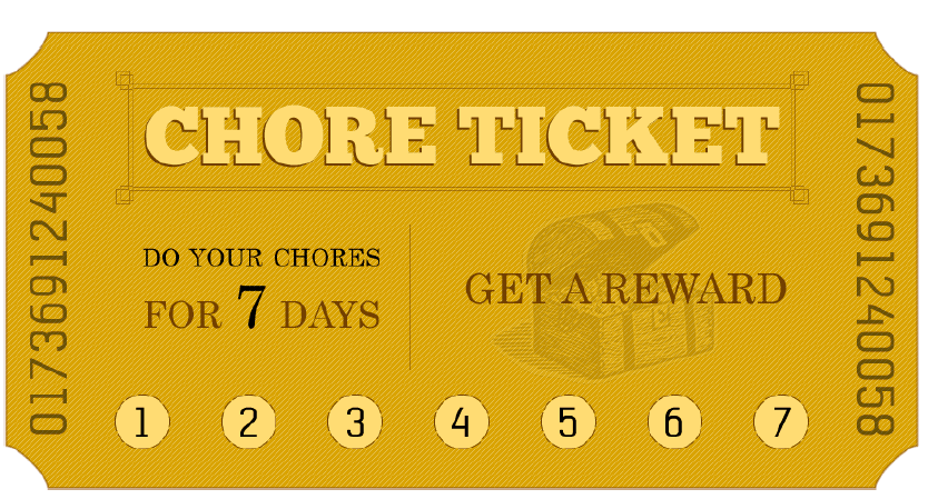 Free Printable Chore &  Tech Time Tickets - MomAdvice