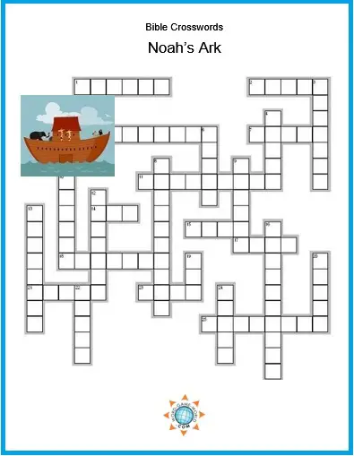 printable christian crossword puzzles
