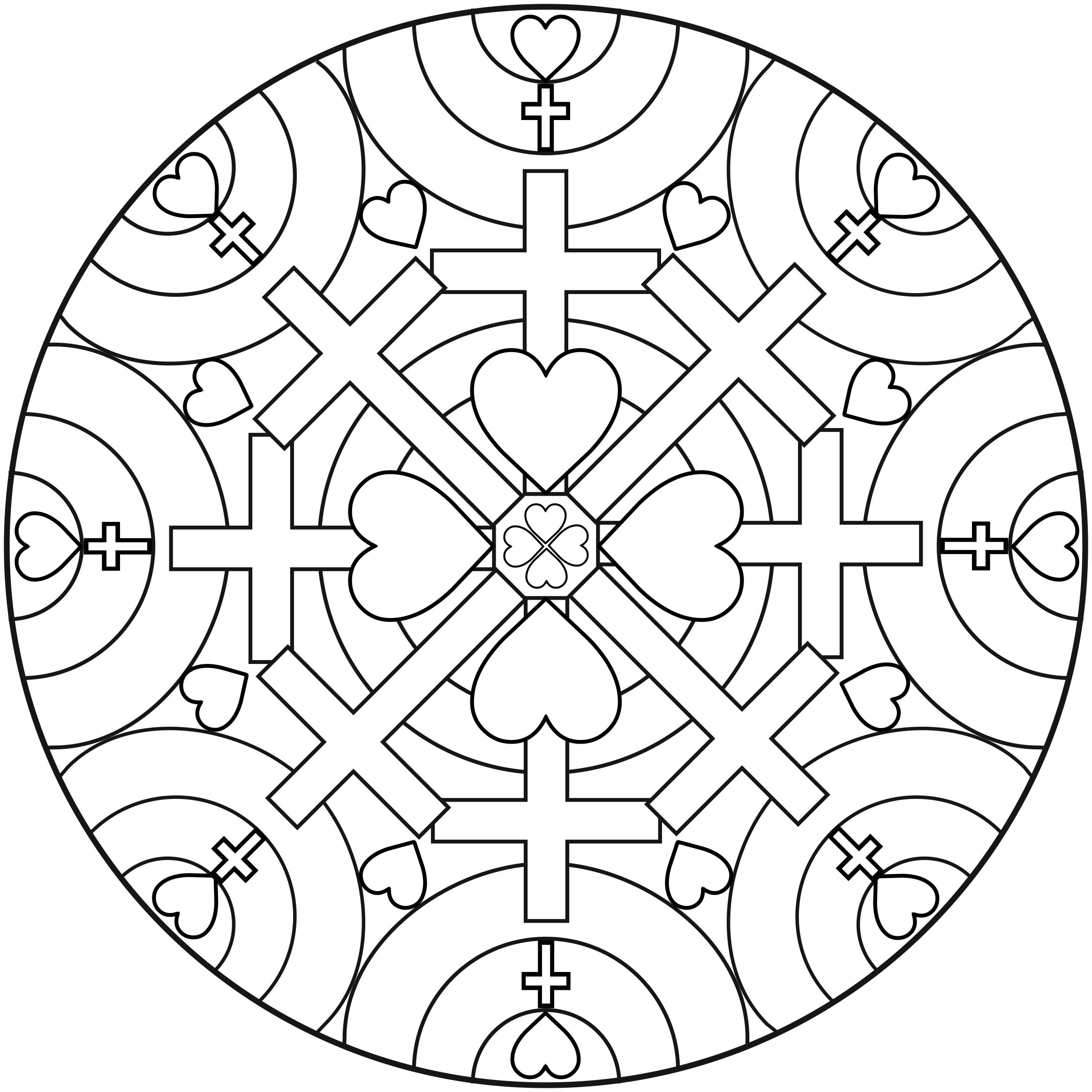 Mandala Coloring - Beersheba Springs Assembly