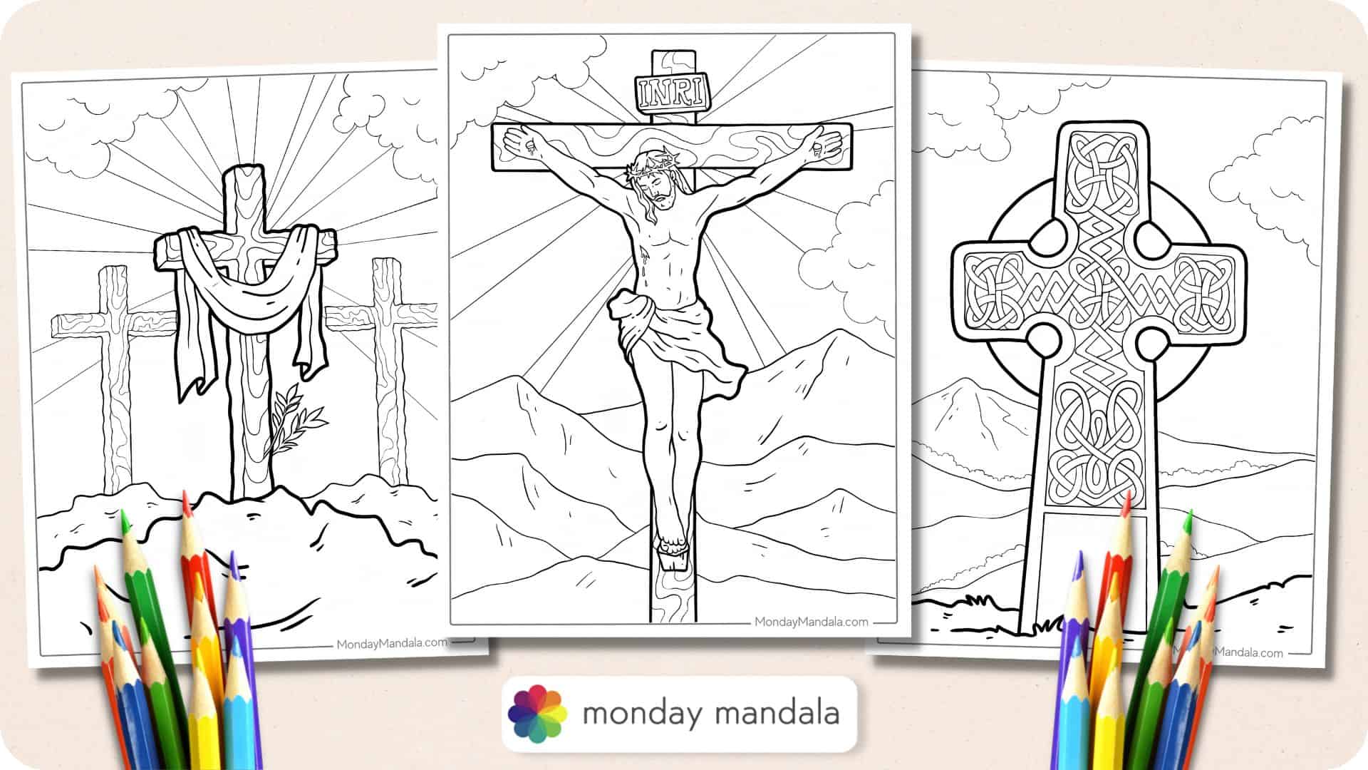 printable christian mandalas