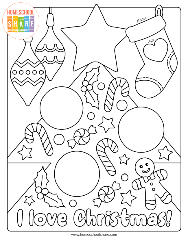 printable christmas activity pages