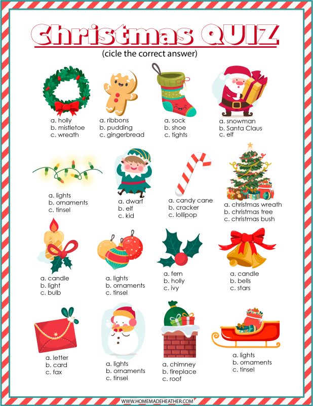 printable christmas activity pages
