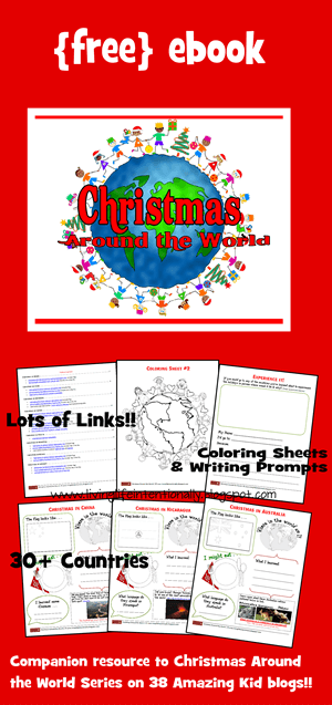 printable christmas around the world unit
