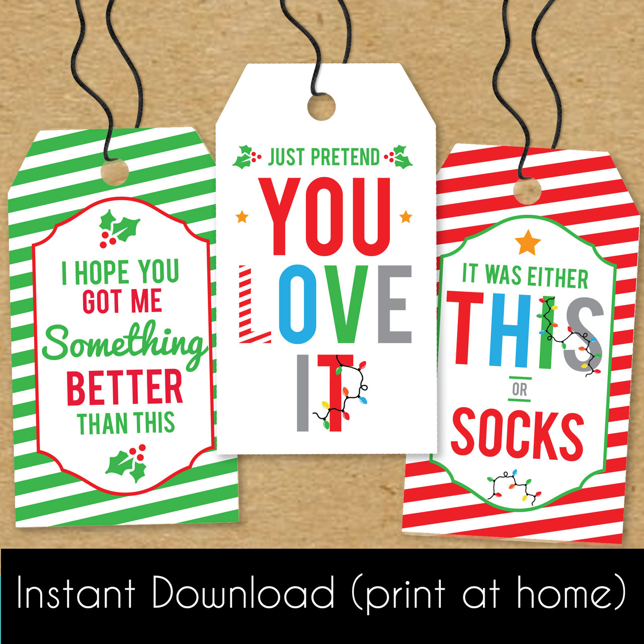 printable christmas gag gift tags