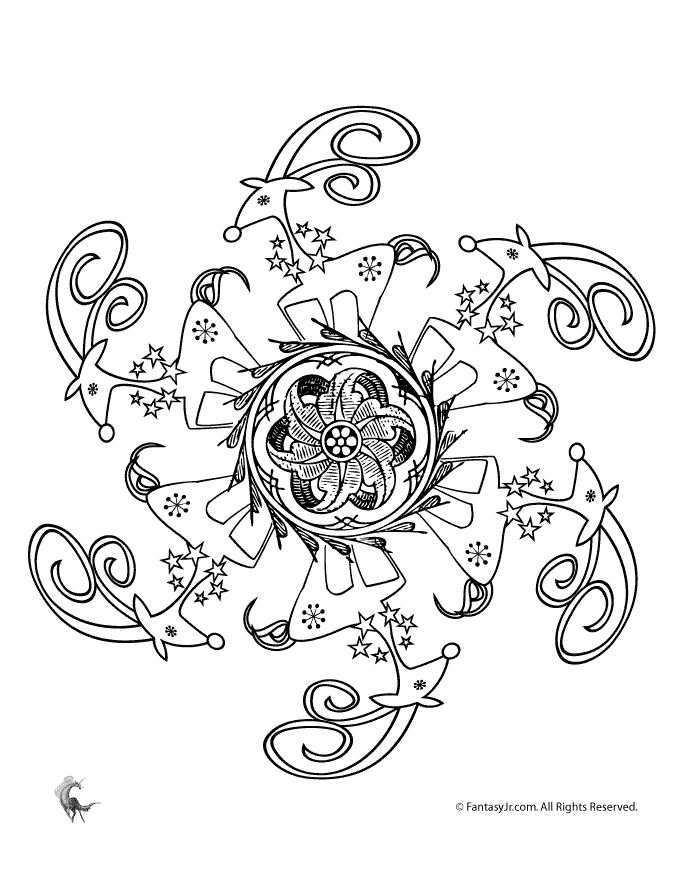 Christmas Mandalas