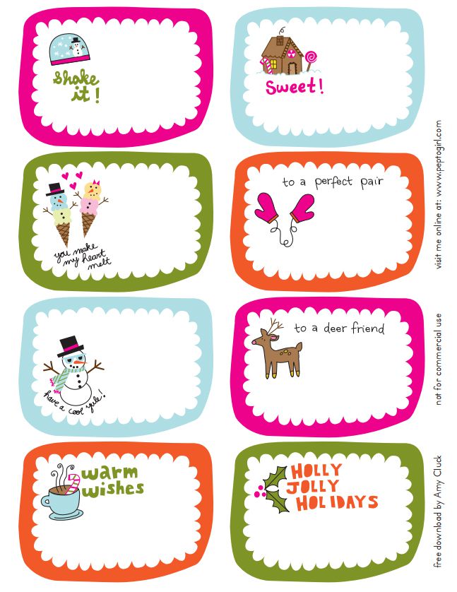 printable christmas name tags template
