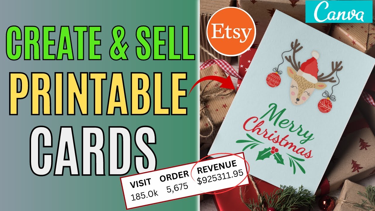 How To Create Printable Christmas Card Using Canva During Holiday Season  2022.