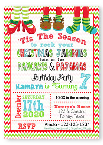 printable christmas party invitations