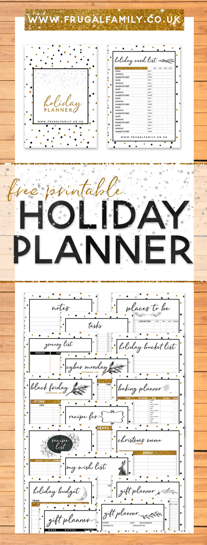 Have an organised Christmas with my amazing FREE Christmas planner ...