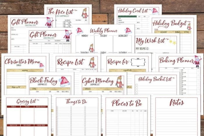 Holiday Planning Tips With FREE Printable Planner - Ottawa Mommy Club