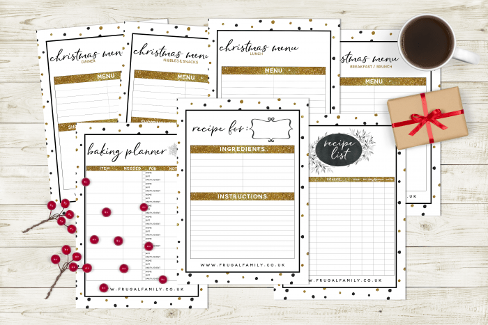 Have an organised Christmas with my amazing FREE Christmas planner ...
