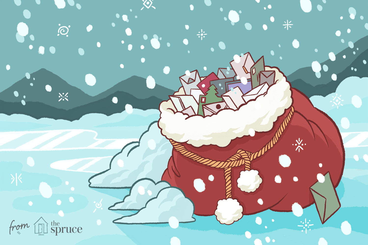 10 Free Templates for Christmas Photo Cards