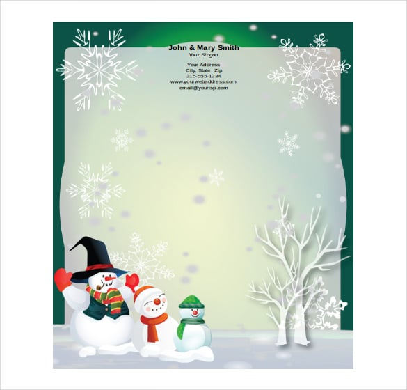 9+ Holiday Stationery Templates - PSD, Vector EPS, PNG