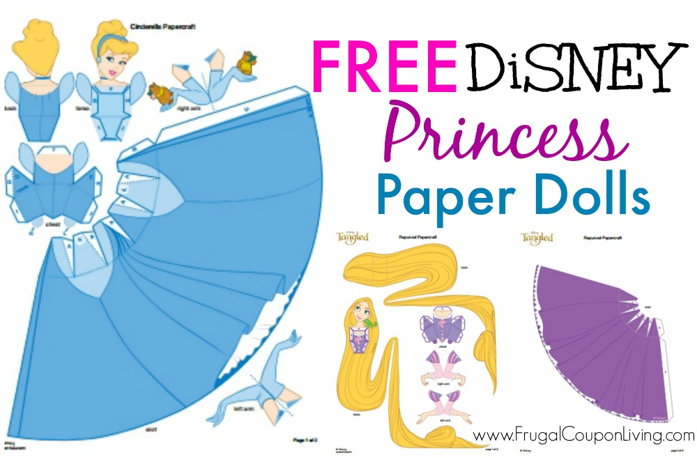 printable cinderella paper dolls